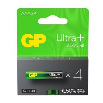 GP Ultra+ G-Tech LR03/AAA paristot - 4 kpl.