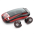 GT Speed T911 TWS Kuulokkeet Latauskotelolla - Punainen