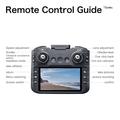 GT8 720P WiFi FPV Harjaton lennokki esteiden välttämisellä - Musta