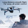 GT8 720P WiFi FPV Harjaton lennokki esteiden välttämisellä - Musta