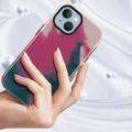Stylish Gradient iPhone 14 Plus Hybridikotelo - Punainen