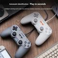 GameSir T3 Lite langallinen peliohjain PC:lle/Steamille/Switchille/Androidille/iOS:lle - harmaa