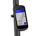 Garmin Edge MTB/1050/840/540 -pyöräilytietokoneen kiinnike, jossa on AirTag-paikka - musta