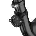 Garmin Edge MTB/1050/840/540 -pyöräilytietokoneen kiinnike, jossa on AirTag-paikka - musta