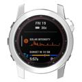 Galvanoitu Garmin Fenix 7X/7X Solar TPU Suojakotelo - Hopea