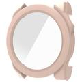 Garmin Fenix 8 Muovikotelo Naytonsuojalla Panssarilasi - 9H - 43mm - Pinkki
