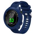 Garmin Forerunner 158 Vaihto Silikonihihna Integroidulla Kehyksellä - Sininen
