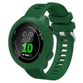 Garmin Forerunner 158 Vaihto Silikonihihna Integroidulla Kehyksellä - Vihreä