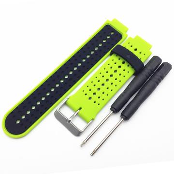 Garmin Forerunner 235/630/735 Silikoninen Urheiluhihna - Vaaleanvihreä
