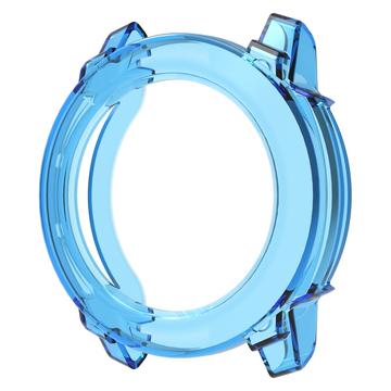 Garmin Instinct 3 Erittäin Ohut TPU Suojakuori - 45mm - Läpinäkyvä Sininen