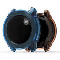 Garmin Instinct 3 Erittäin Ohut TPU Suojakuori - 45mm - Läpinäkyvä Oranssi