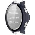 Garmin Lily 2 Active Muovikotelo Panssarilasi - Tummansininen