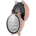 Garmin Lily 2 Muovikotelo Panssarilasi - Pinkki