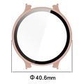 Garmin Lily 2 Muovikotelo Panssarilasi - Pinkki