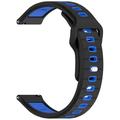 Garmin Vivoactive 6 Silikoninen Urheiluhihna - Musta / Sininen