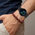 Garmin Vivoactive 6 Silikoninen Urheiluhihna - Musta / Sininen