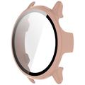 Garmin Vivoactive 6 Muovikotelo Panssarilasi - Pinkki