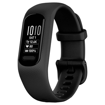 Garmin Vivosmart 5 aktiivisuusseurantalaite - S/M - Musta