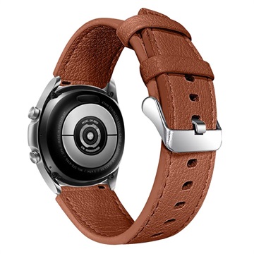 Garmin Vivoactive 4 Aito Nahkaranneke - Ruskea