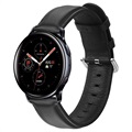 Samsung Galaxy Watch Active2 Aito Nahkaranneke - 44mm - Musta