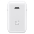 OnePlus Warp Charge 65 USB-C Seinälaturi 5481100042 - Valkoinen