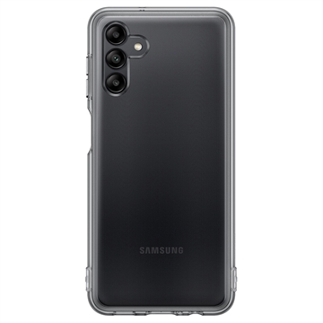 Samsung Galaxy A04s Soft Clear Suojakuori EF-QA047TBEGWW - Musta