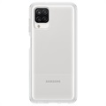 Samsung Galaxy A12 Soft Clear Suojakotelo EF-QA125TTEGEU - Läpinäkyvä