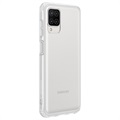 Samsung Galaxy A12 Soft Clear Suojakotelo EF-QA125TTEGEU - Läpinäkyvä