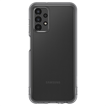 Samsung Galaxy A13 Soft Clear Suojakuori EF-QA135TBEGWW - Musta