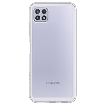 Samsung Galaxy A22 5G, Galaxy F42 5G Soft Clear Suojakotelo EF-QA226TTEGEU