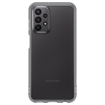 Samsung Galaxy A23 5G Soft Clear Suojakuori EF-QA235TBEGWW - Musta