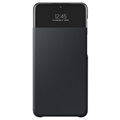 Samsung Galaxy A32 (4G) S View Wallet Cover EF-EA325PBEGEE (Avoin pakkaus - Erinomainen) - Musta