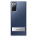 Samsung Galaxy S20 FE Clear Standing Suojakuori EF-JG780CTEGEU - Läpinäkyvä