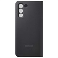 Samsung Galaxy S21 5G Clear View Kotelo EF-ZG991CBEGEE - Musta