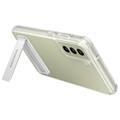 Samsung Galaxy S21 FE 5G Clear Standing Suojakuori EF-JG990CTEGWW - Läpinäkyvä