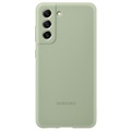 Samsung Galaxy S21 FE 5G Silikonikotelo EF-PG990TMEGWW - Oliivinvihreä