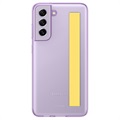 Samsung Galaxy S21 FE 5G Slim Strap Suojakuori EF-XG990CVEGWW - Lavenderi