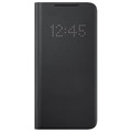 Samsung Galaxy S21 5G LED View Kotelo EF-NG991PBEGEE - Musta