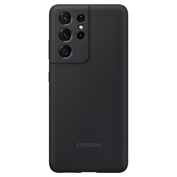 Samsung Galaxy S21 Ultra 5G Silikonikotelo EF-PG998TBEGWW - Musta
