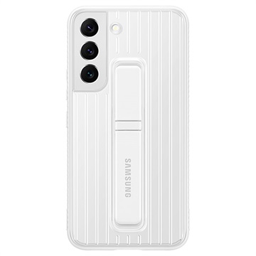 Samsung Galaxy S22 5G Protective Standing Suojakuori EF-RS901CWEGWW (Avoin pakkaus - Tyydyttävä) - Valkoinen