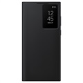 Samsung Galaxy S22 Ultra 5G Smart Clear View Kotelo EF-ZS908CBEGEE - Musta