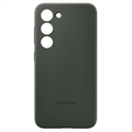 Samsung Galaxy S23 5G Silikonikotelo EF-PS911TGEGWW - Vihreä