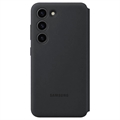 Samsung Galaxy S23 5G Smart View Lompakkokotelo EF-ZS911CBEGWW (Avoin pakkaus - Bulkki Tyydyttävä) - Musta
