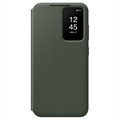 Samsung Galaxy S23 5G Smart View Lompakkokotelo EF-ZS911CGEGWW - Vihreä