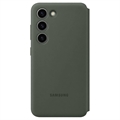 Samsung Galaxy S23 5G Smart View Lompakkokotelo EF-ZS911CGEGWW - Vihreä