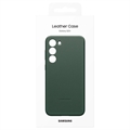 Samsung Galaxy S23+ 5G Nahkakotelo EF-VS916LGEGWW - Vihreä