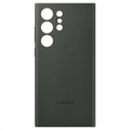 Samsung Galaxy S23 Ultra 5G Silikonikotelo EF-PS918TGEGWW - Vihreä