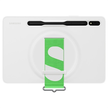 Samsung Galaxy Tab S8/S7 Strap Suojakuori EF-GX700CWEGWW (Avoin pakkaus - Erinomainen) - Valkoinen