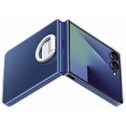 Samsung Galaxy Z Flip7 Clear Suojakuori Sormuksella EF-QF766CTEGWW - Läpinäkyvä