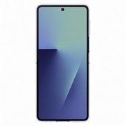 Samsung Galaxy Z Flip7 Clear Suojakuori Sormuksella EF-QF766CTEGWW - Läpinäkyvä